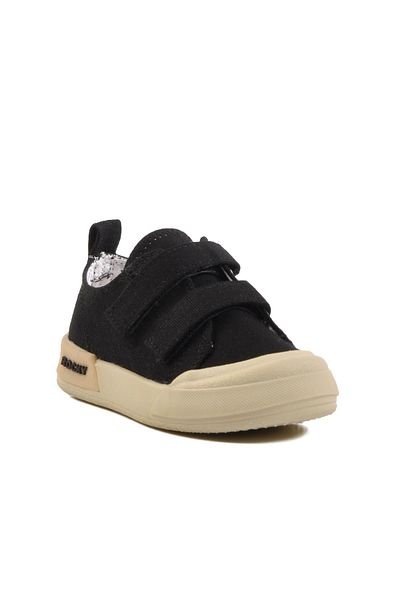 WALKWAY Rocky Black Textile Children's Casual Shoes 545 B
