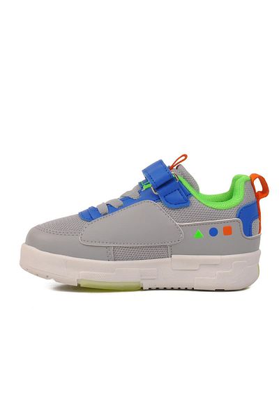 WALKWAY Cool Gray Kids Casual Shoes Legos P
