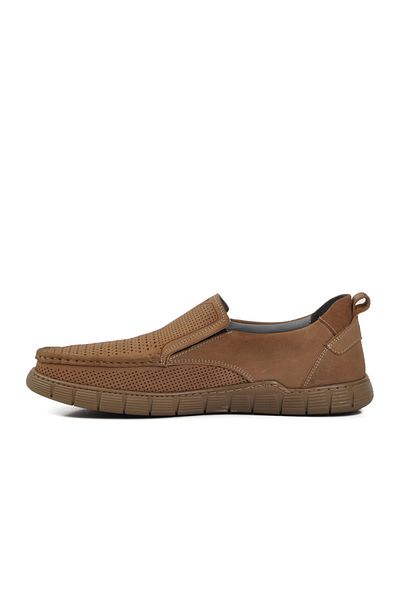 AYAKMOD Ανδρικά παπούτσια casual από γνήσιο δέρμα Mink Nubuck
