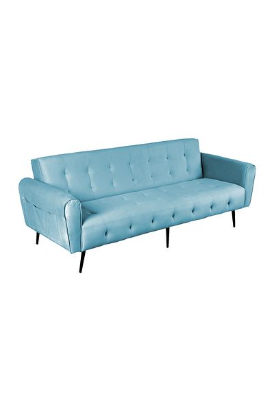 BACK COMFORT SleepEase | 2 In 1 Sofabed Velvet Upholstered