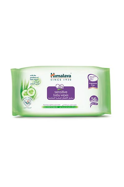 Generic Himalaya Baby Wipes Sensitive 56 pcs