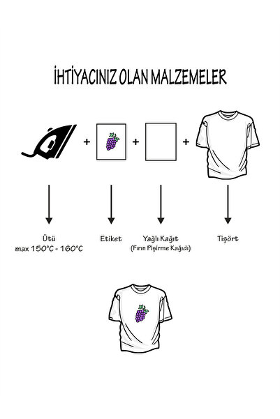 AGG Reklam Ütü Ile Yapışan Kıyafet Etiketi Kelebekler 12Li Set