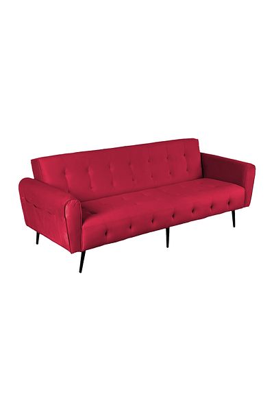 BACK COMFORT SleepEase | 2 In 1 Sofabed Velvet Upholstered