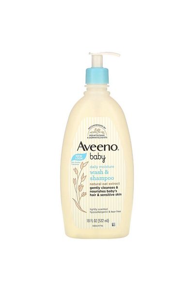 AVEENO شامبو وغسول أطفال من أفينو للترطيب اليومي 354 مل