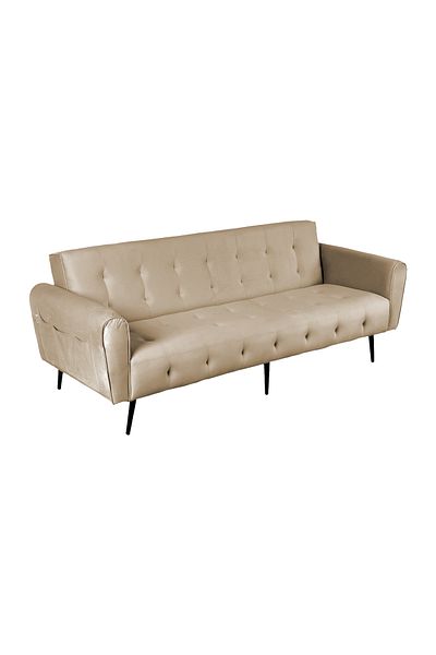 BACK COMFORT SleepEase | 2 In 1 Sofabed Velvet Upholstered