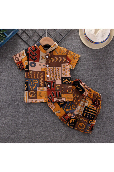 Superbaby Καλοκαιρινό κοστούμι για αγόρια - Αιγυπτιακό μωρό