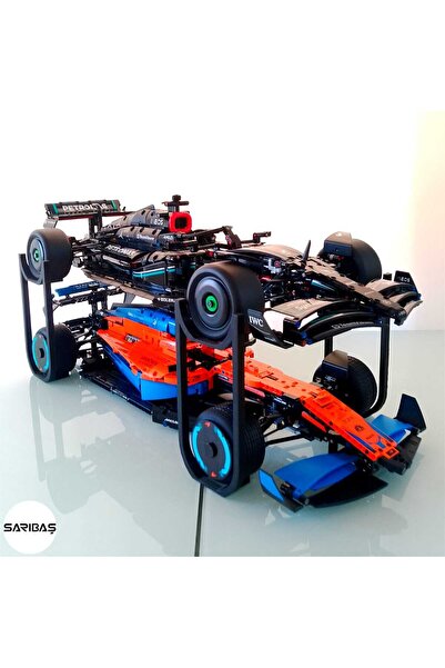 SARIBAŞ TEKNOLOJİ Technic Yapım Oyuncakları- Koleksiyonluk Formula 1 - 1:8 Öl...