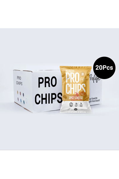 PROLİFE Prolife Pro Chips Spicy Cheese 60g x20