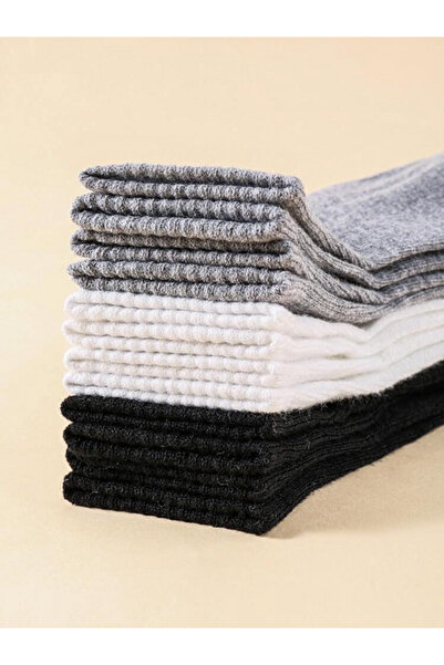 Black Arden Socks Unisex Çocuk Çorap Seti 5'li Okul Günlük Mevsimlik