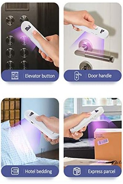 Usams Digital Display ultraviolet Lamp White