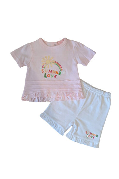 Superbaby Compleu cu pantaloni scurti cu volanase Summer Love