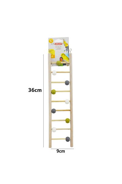 Zolux Wooden Ladder for Birds - 9 Steps