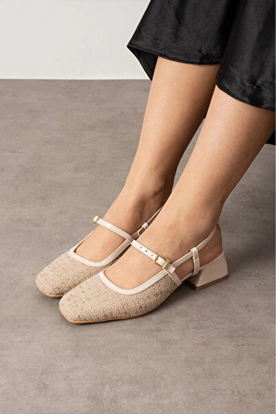 İnciAkfırat Shoes with Heels That Provide Comfort and Elegance with Short Heels