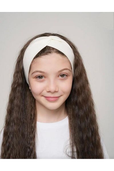 Actiwear Double Sided Wearable Knitted Camisole Children's Bandana Hair Accessory