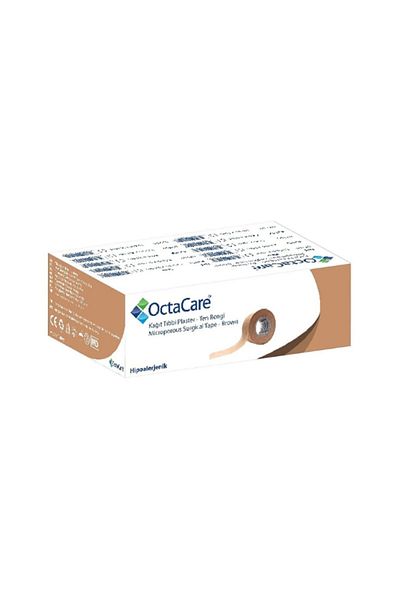 Octacare Micropore, Hypoallergenic Aesthetic Nasal Tape 24 Pieces Price Is for 9.14 Meters (Band-Aid Gift)