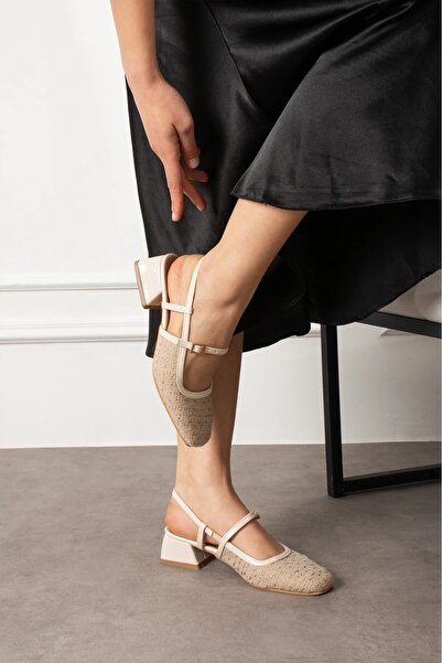 İnciAkfırat Shoes with Heels That Provide Comfort and Elegance with Short Heels