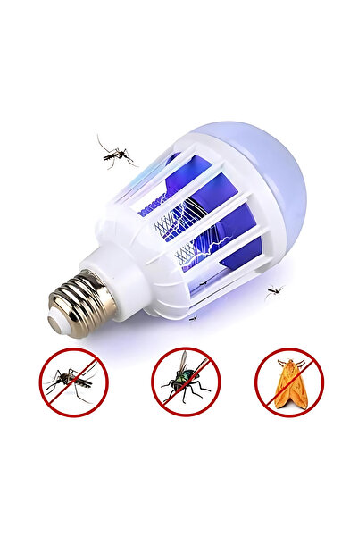 satior Elektrikli Sinek Savar Doğal Uv Mor Işıklı Sessiz Bebek Sivri Sinek Si...