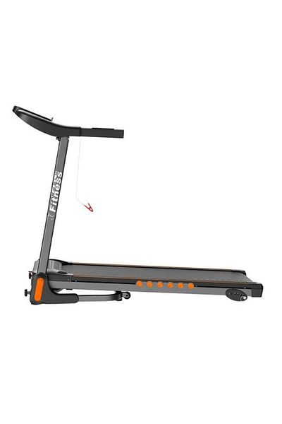 Fitness World 2.5hp Electric Treadmill With A Weight Capacity Of 120 Kg, Equipped With An Led Screen And A Usbport
