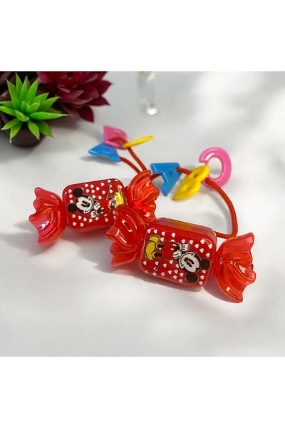DKY Girl's Candy Shape Elastic Hair Clip