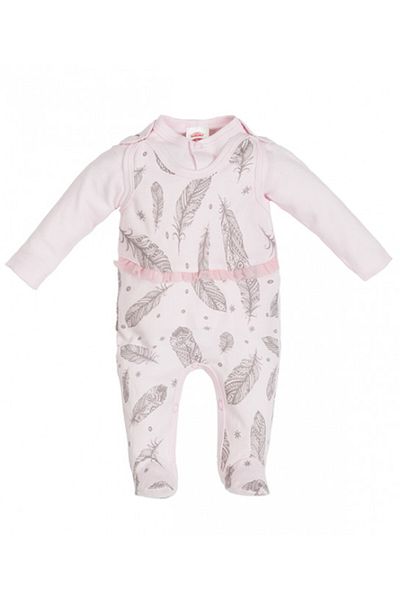 Superbaby Salopeta pentru bebelusi cu bluzita - Colectia Angel
