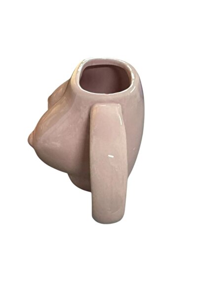 Meyra Accessories 3D özel tasarımlı memeli kupa bardak