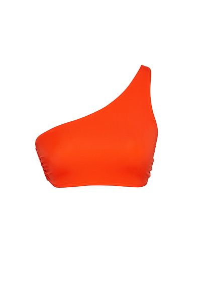 Simi Underwear Πορτοκαλί γυναικείο μπικίνι με έναν ώμο