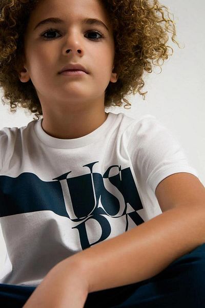 U.S. Polo Assn. Kids U.S. Polo Us2016-G Boy's Pajama Suit