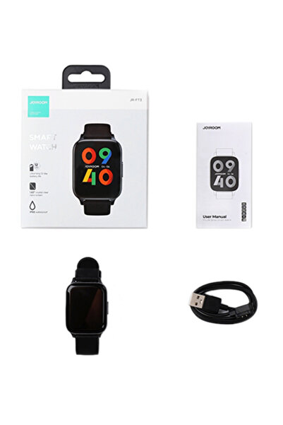 Joyroom JR-FT3 Smart Watch: 12 Sports Modes, Heart Rate & Sleep Monitor, IP68 Waterproof
