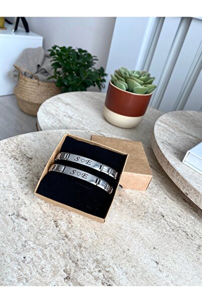 Moon Kişiye Özel Italyan Plaka Bileklik Sevgili,arkadaş (İSTENİLEN YAZI YAZIL...