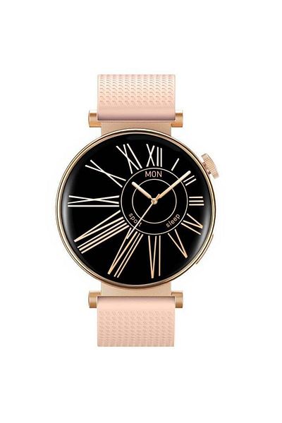 HEATZ 1.32'' AMOLED 3 starp Smart Watch, Blood Pressure Watches for Women