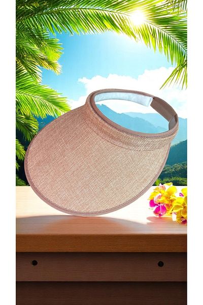 Deeplively Women's Straw Hat Summer Beach Hat Premium Quality - Visor Hat with Accessories