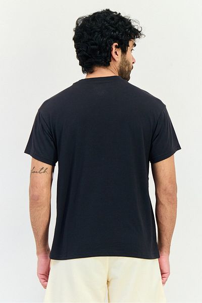 adidas Men Sportswear Fit Short Sleeves Outdoor T-shirt, Black
