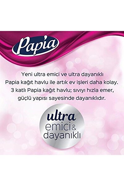 Papia Kağıt Havlu 12 Rulo