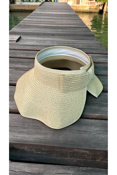 Deeplively Women's Straw Hat Summer Beach Hat Premium Quality - Visor Hat