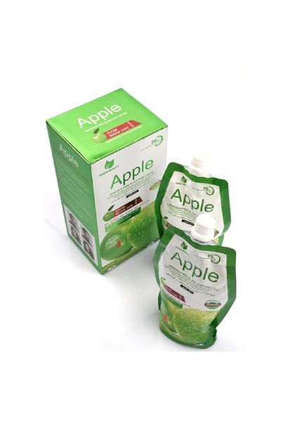 SAADA BAUTY Ammonia-free black hair dye cream with green apple extract