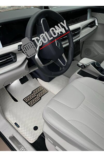 COLONY Togg T10X Hücreli Premium Eva Paspas Seti Tam Set Paspas Takımı