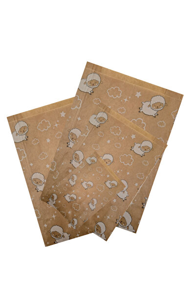 Dekals 20 Adet Hediye Poşeti Büyük Boy  Temalı Hediye Paketi 25x35