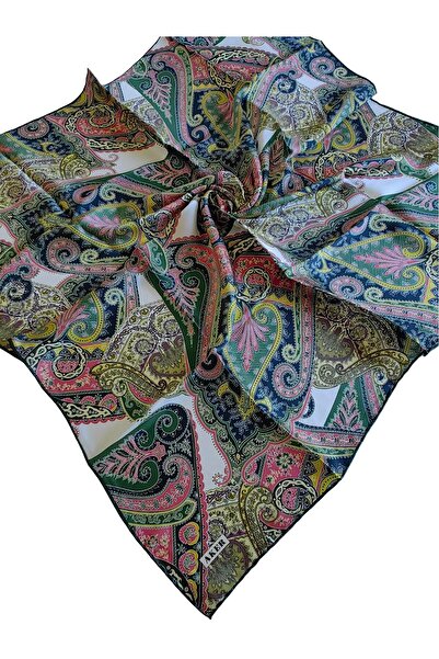 Aker İPEK KREP SATEN EŞARP 2025 YAZ SEZONU 9038701-351