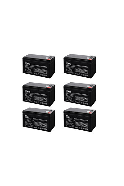 Ttec 12V 7AH 20HR KURU TİP AKÜ 6 ADET ÖZEL FİYAT