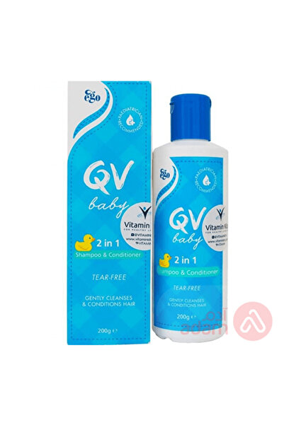 Qv BABY 2IN1 SHMP&COND 200GM