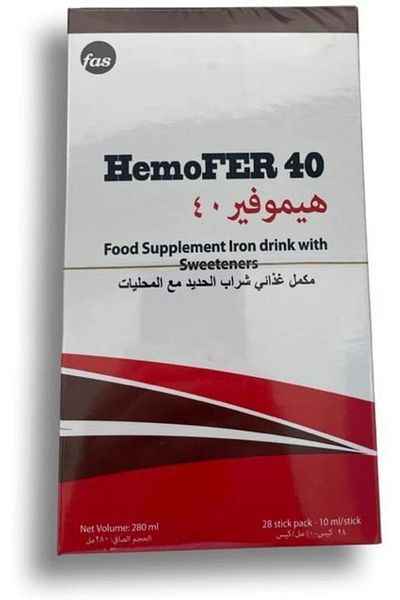 HEMAMAX HEMOFER 40MG/5ML 28SPOONS