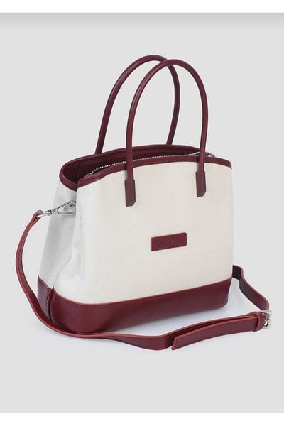 Jacquline Aure Im582 Women's Hand Shoulder Linen Bag
