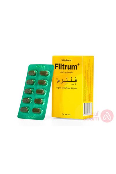 FILTRUM 400 MG 50TABS