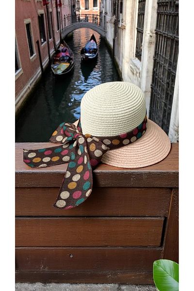 Deeplively Women's Straw Hat Summer Beach Hat Premium Quality - Foldable - Adjustable to Head