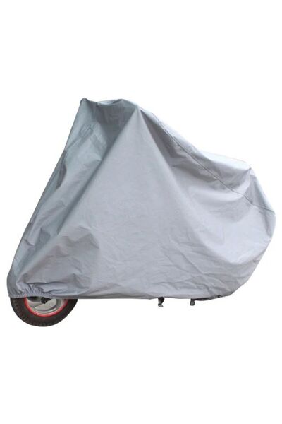 Moonrider RKS SRK125 R uyumlu su geçirmez GRİ motosiklet branda kalın kumaş topcase çanta uyumlu branda