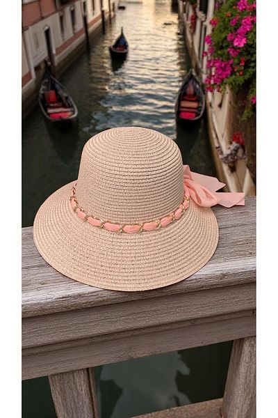 Deeplively Women's Straw Hat Summer Beach Hat Premium Quality - Foldable - Adjustable to Head