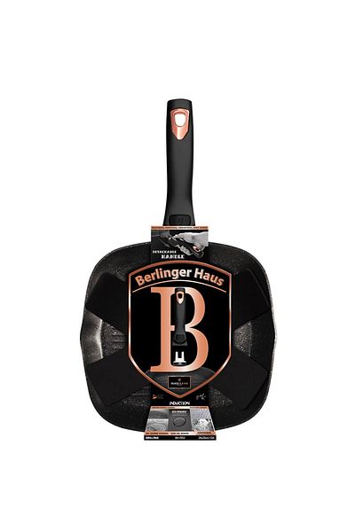 Berlinger Haus Grill pan 28 cm with removable handle Black Rose Berlinger Haus BH 1953