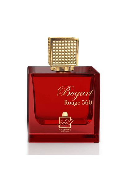 Milestone Bogart Rouge (UNISEX), 100 ml Edp, Woody Notes, Elegant Bottle