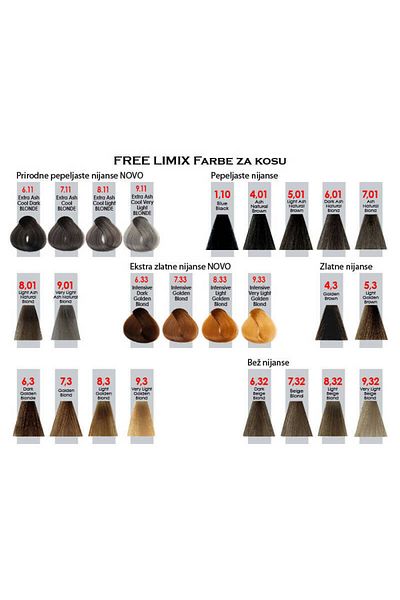 Hairstore Hair Dye Very Light Golden Blonde 9.11 by FreeLimix 100ml