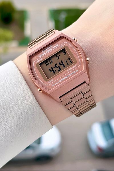 Casio Retro Women's Wristwatch 5 Atm Waterproof Machine Guaranteed